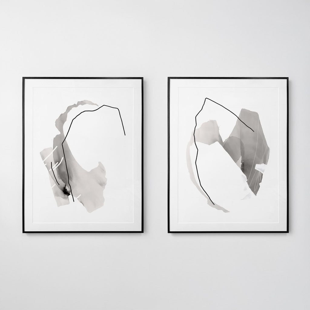 "Inhale" & "Exhale" Print Set