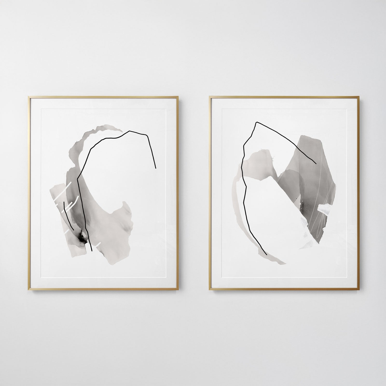 "Inhale" & "Exhale" Print Set