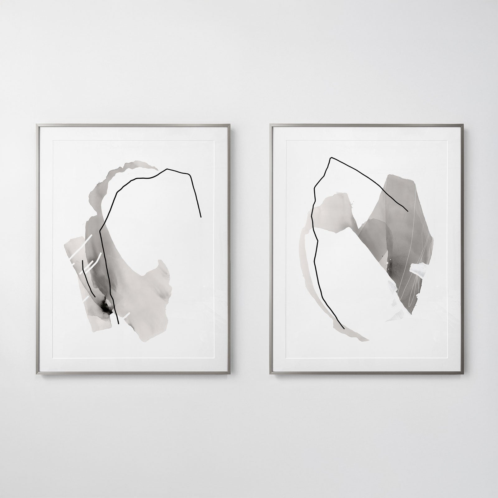 "Inhale" & "Exhale" Print Set