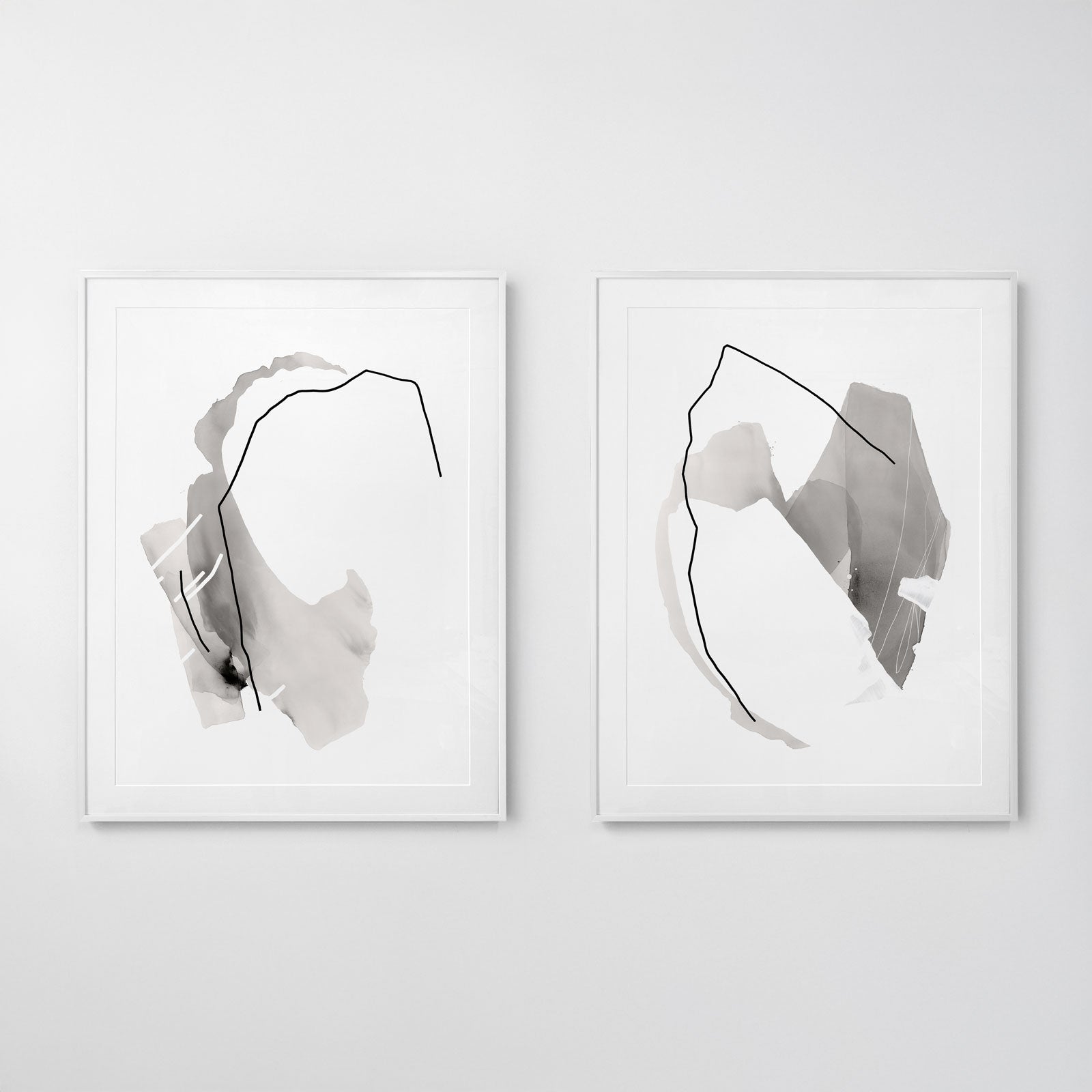 "Inhale" & "Exhale" Print Set