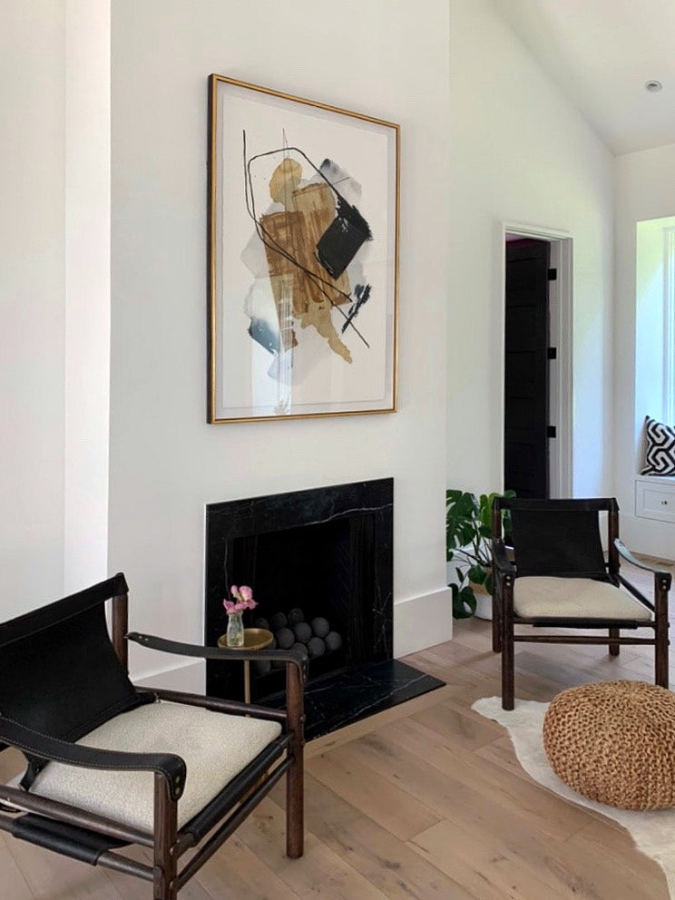 "A Day At The Lake" Framed Print