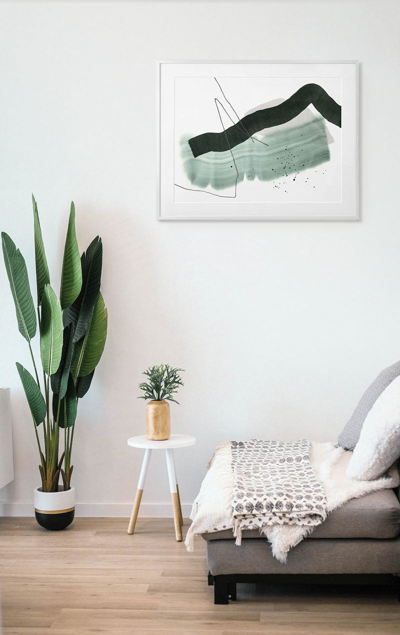 "Jungle View" Framed Print