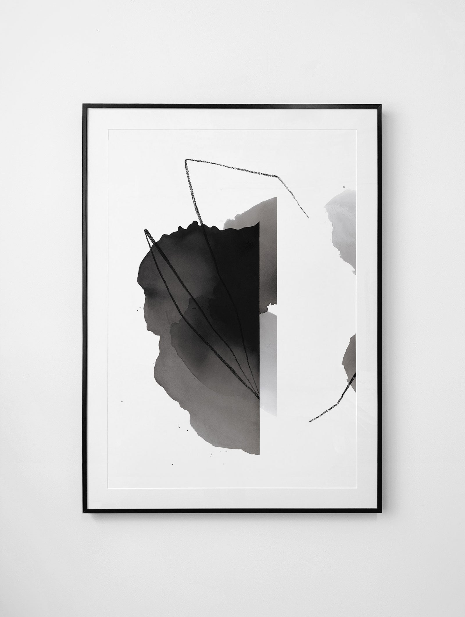 "Loop Around the Lake" Framed Print — 22 x 31"