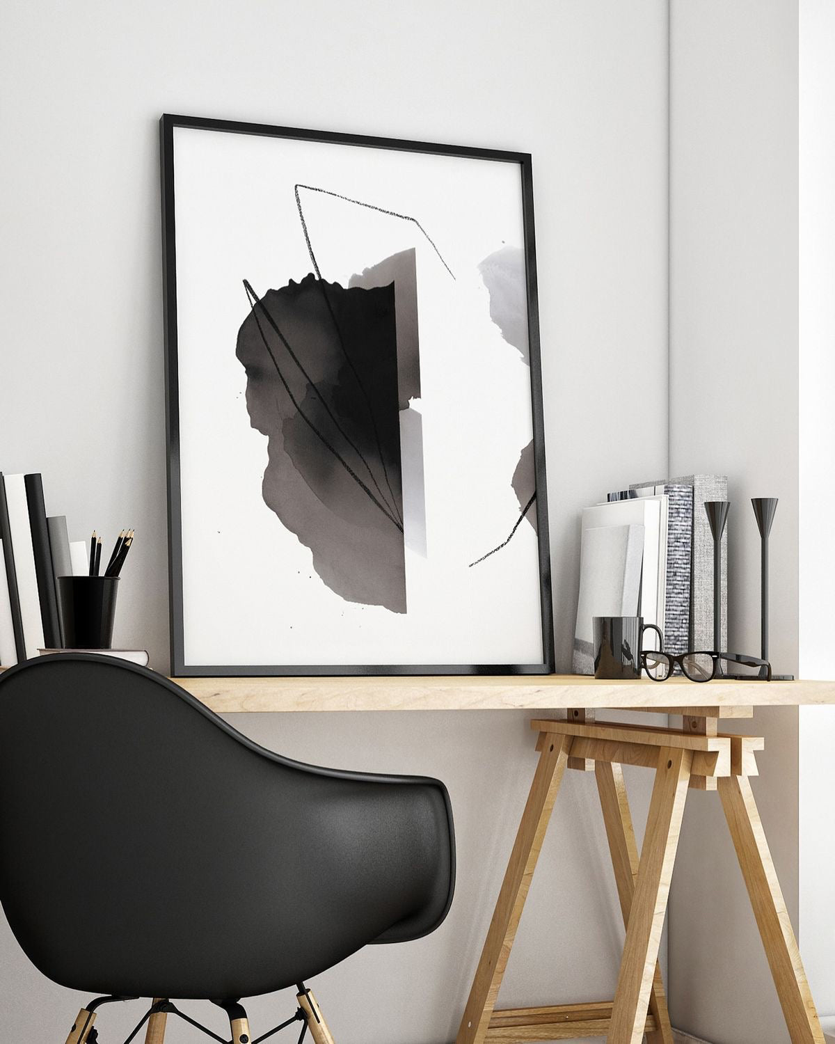 "Loop Around The Lake" Art Print