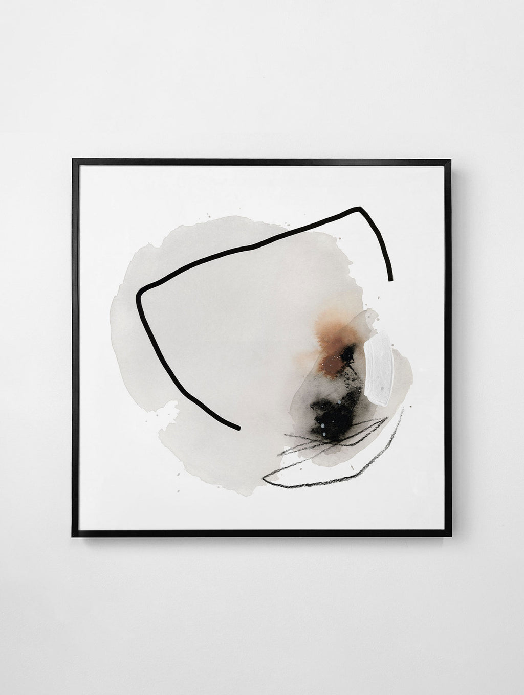 "Monarch I" Framed Print — 12 x 12"