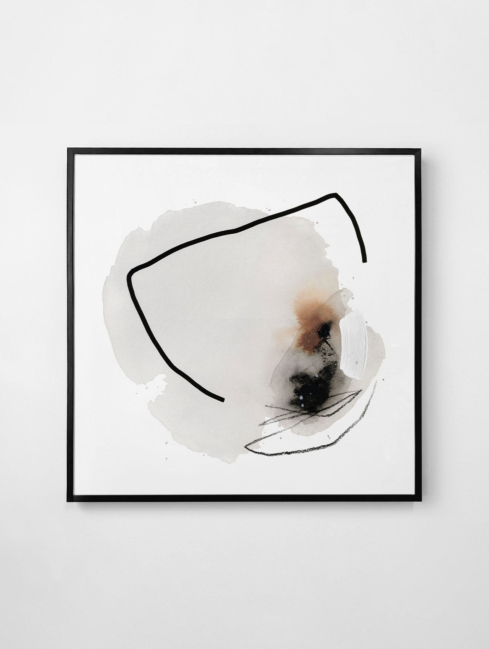 "Monarch I" Framed Print — 12 x 12"