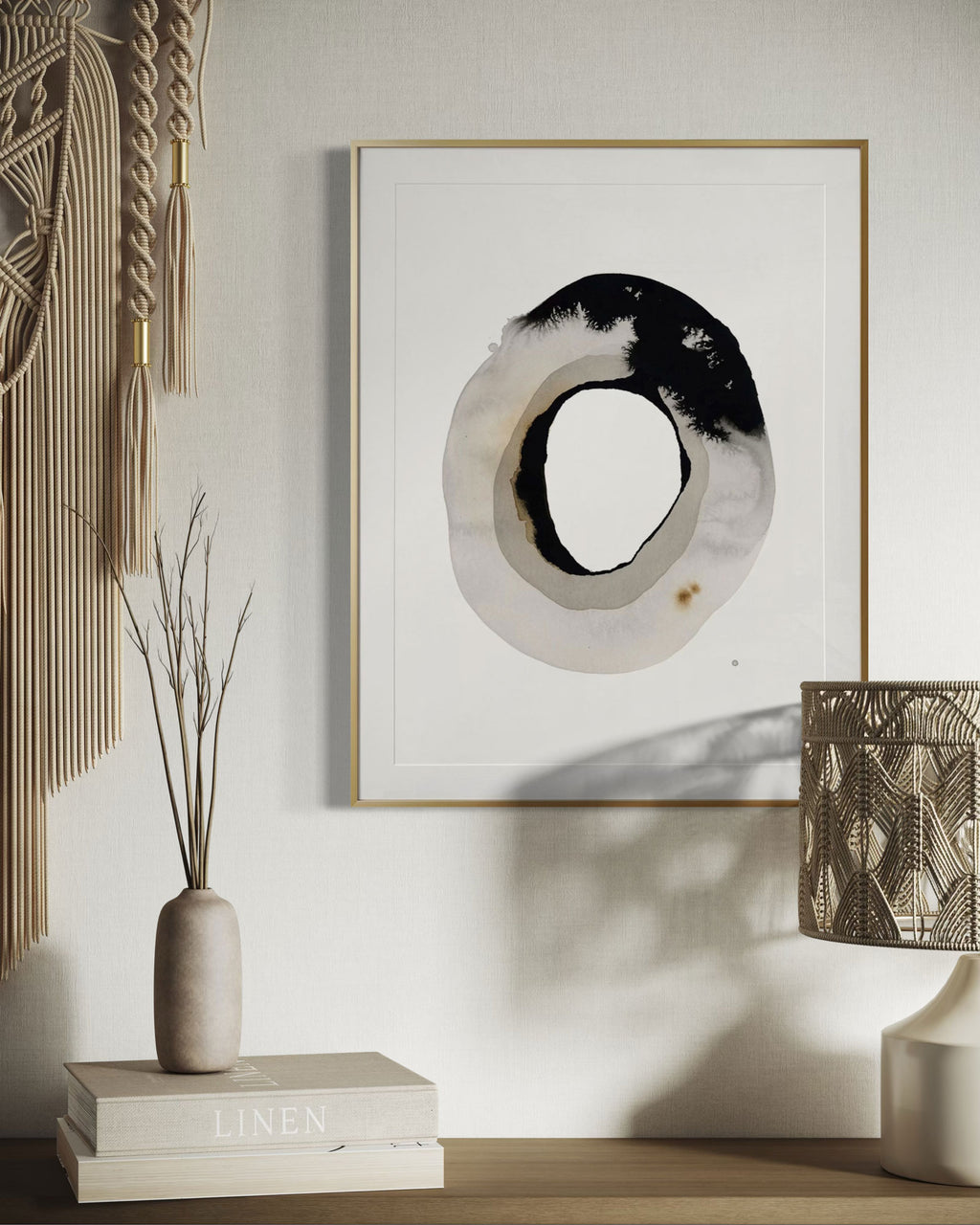 "Mossy Stones" Art Print