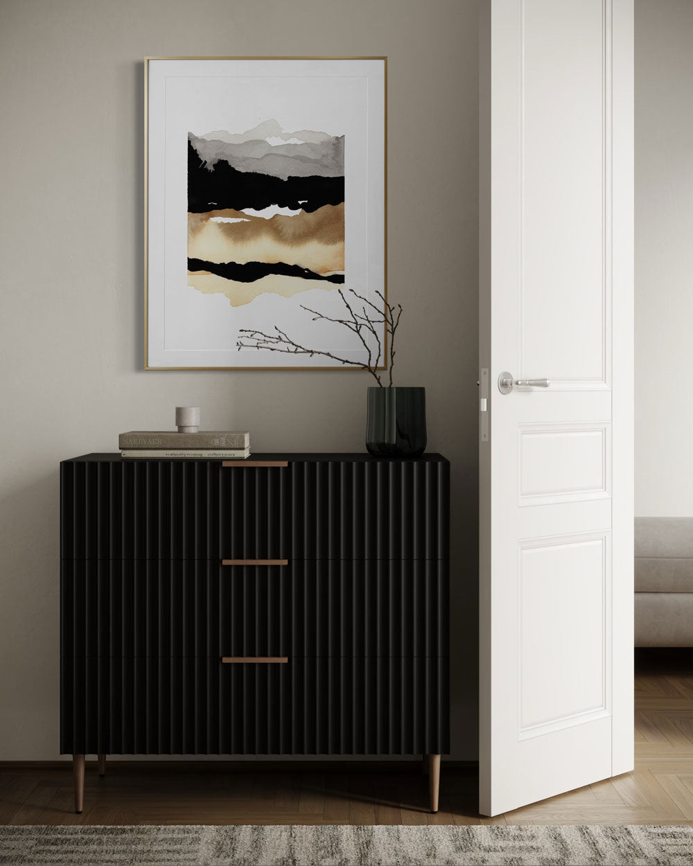 "Mountains & Valleys" Art Print