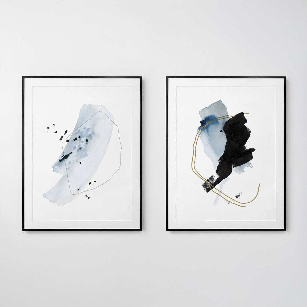 "Skipping Stones" & "Crossing Over" Print Set