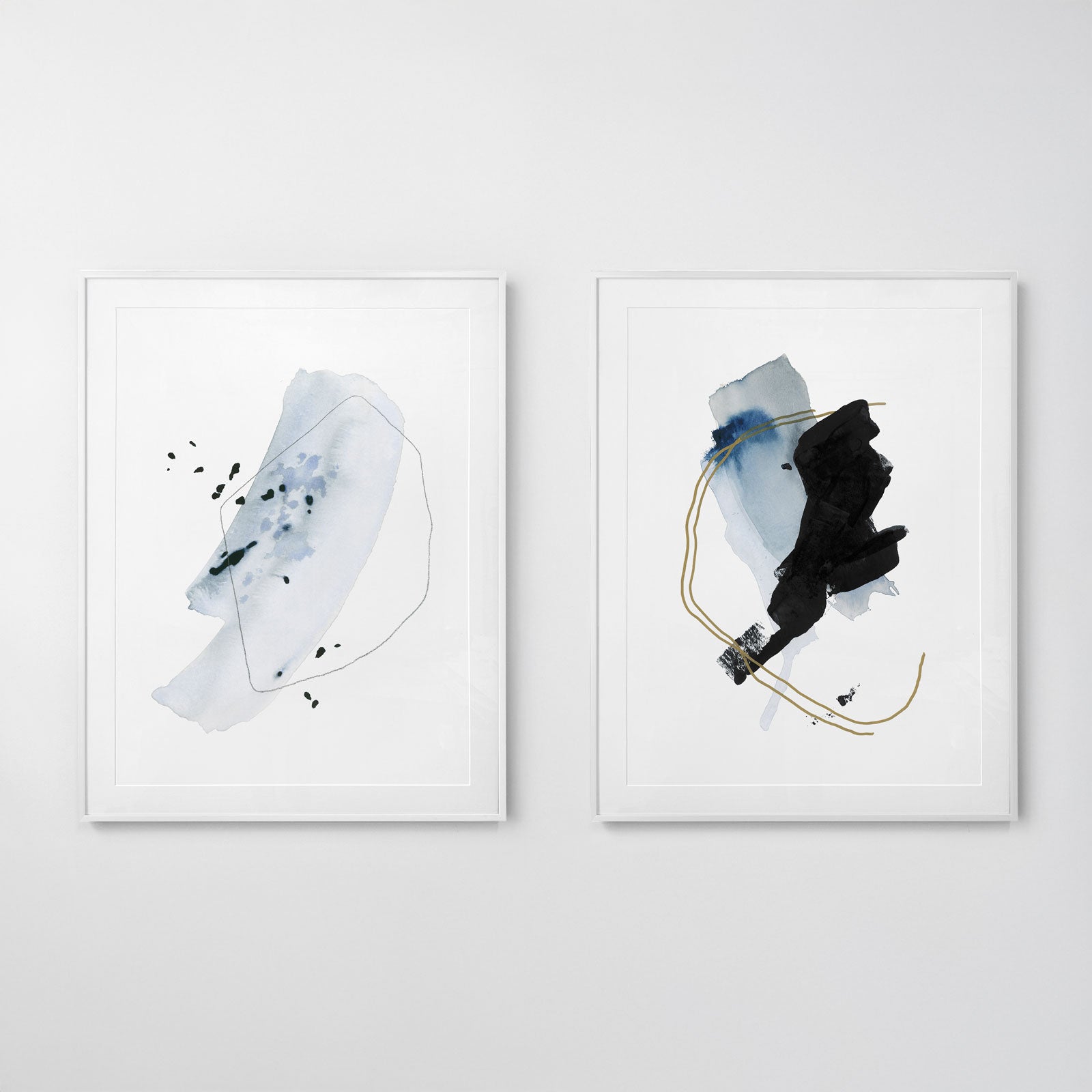 "Skipping Stones" & "Crossing Over" Print Set