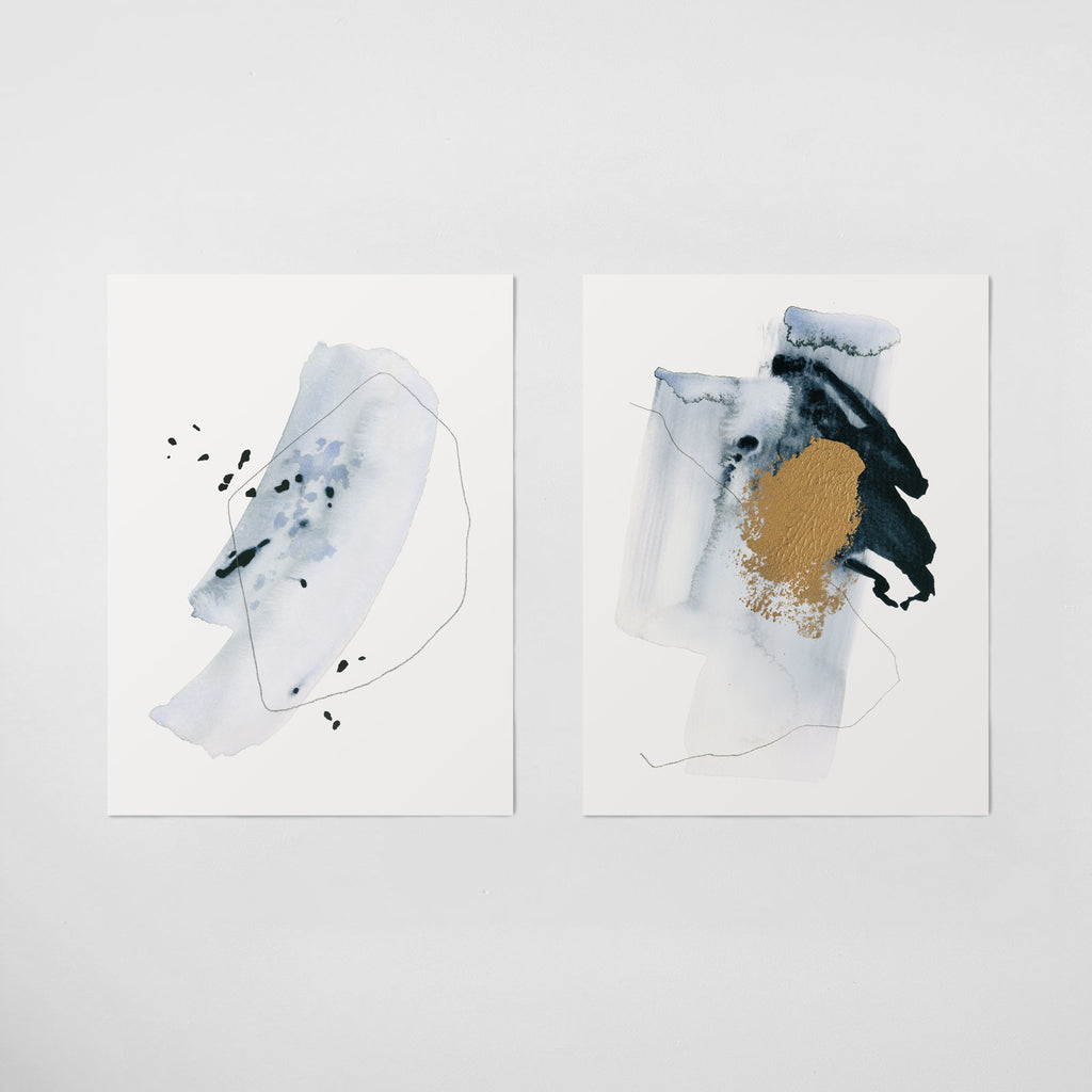 "Skipping Stones" & "Asleep In The Sun" Print Set