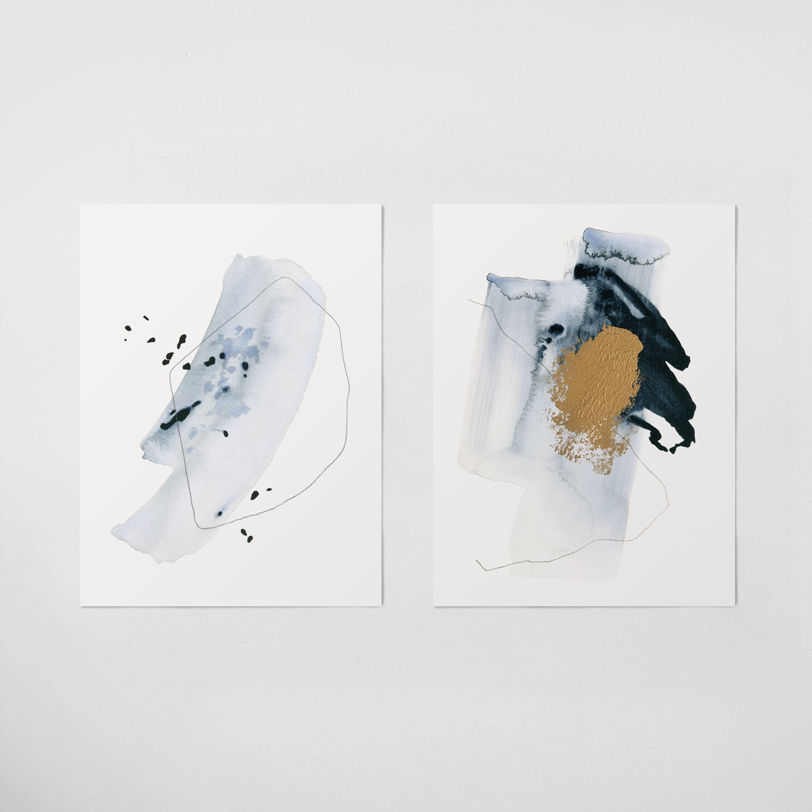 "Skipping Stones" & "Asleep In The Sun" Print Set