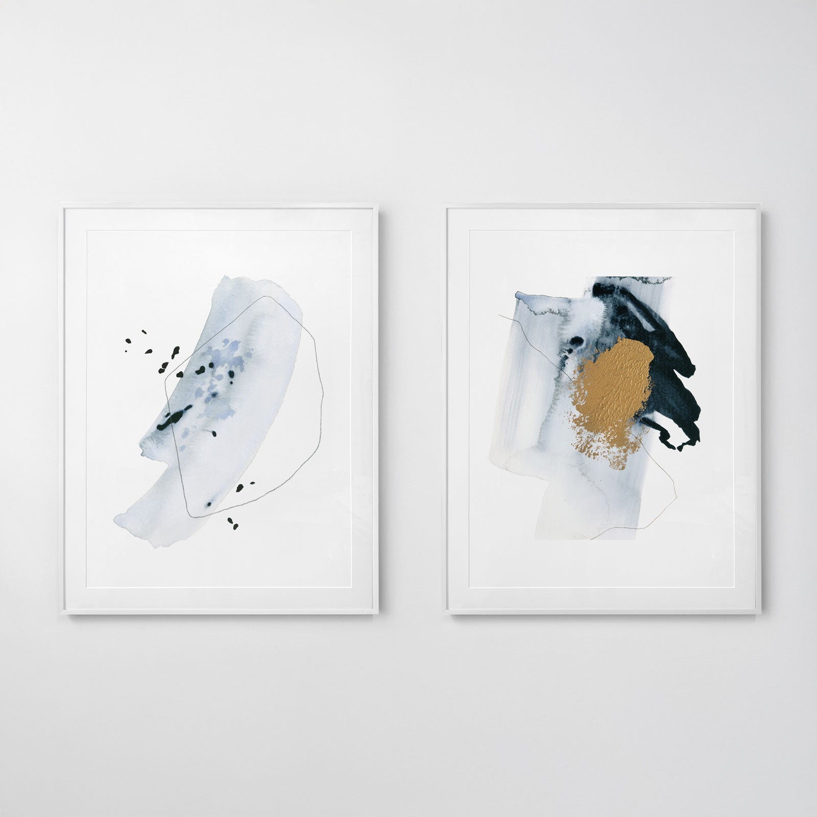 "Skipping Stones" & "Asleep In The Sun" Print Set