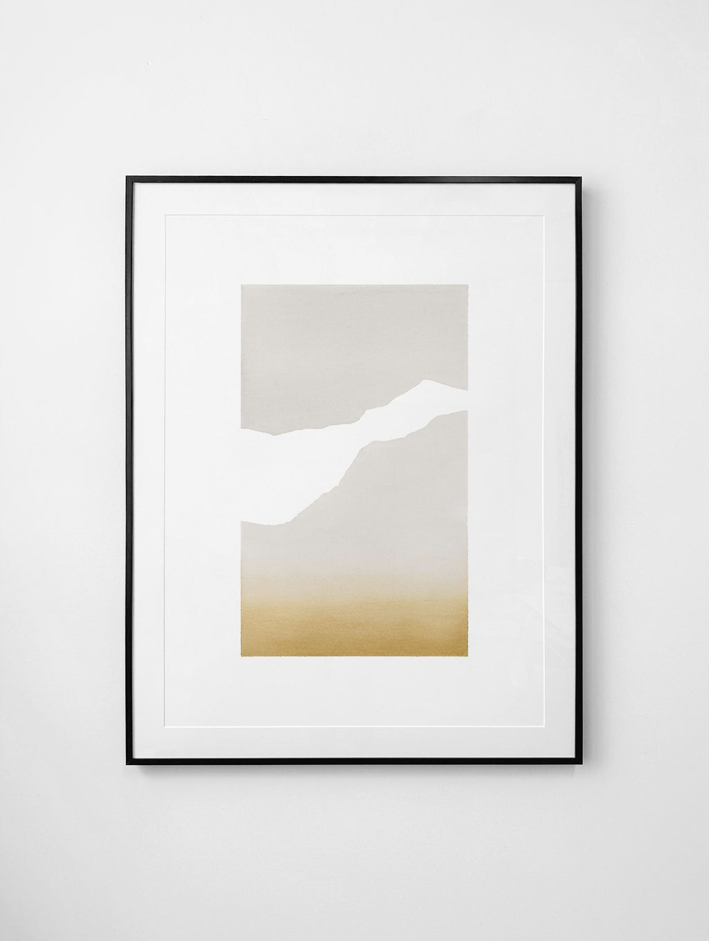 "Sunset #4" Framed Print