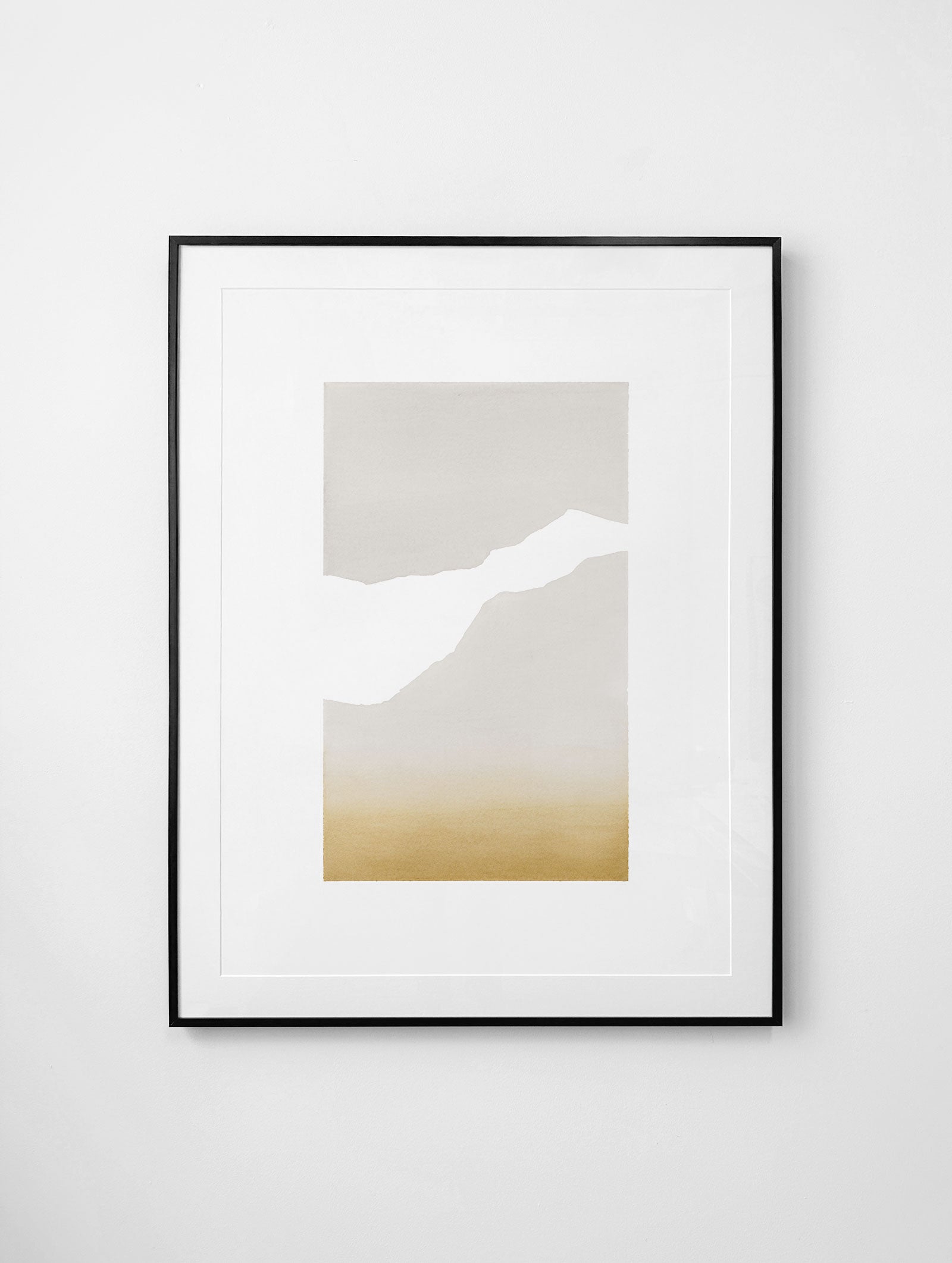 "Sunset #4" Framed Print