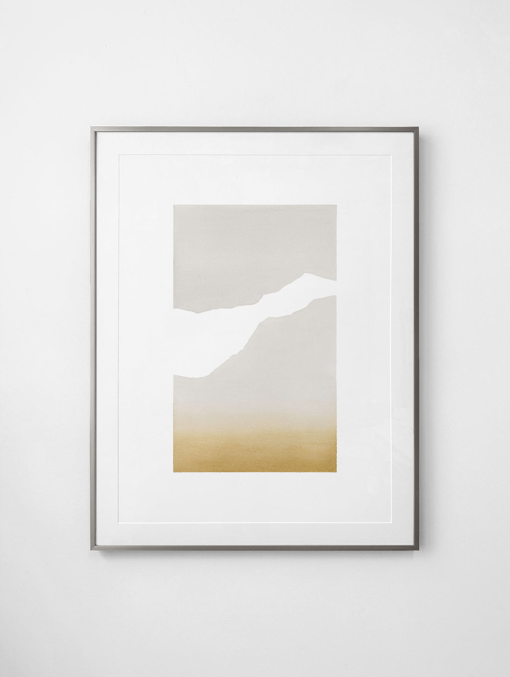 "Sunset #4" Framed Print