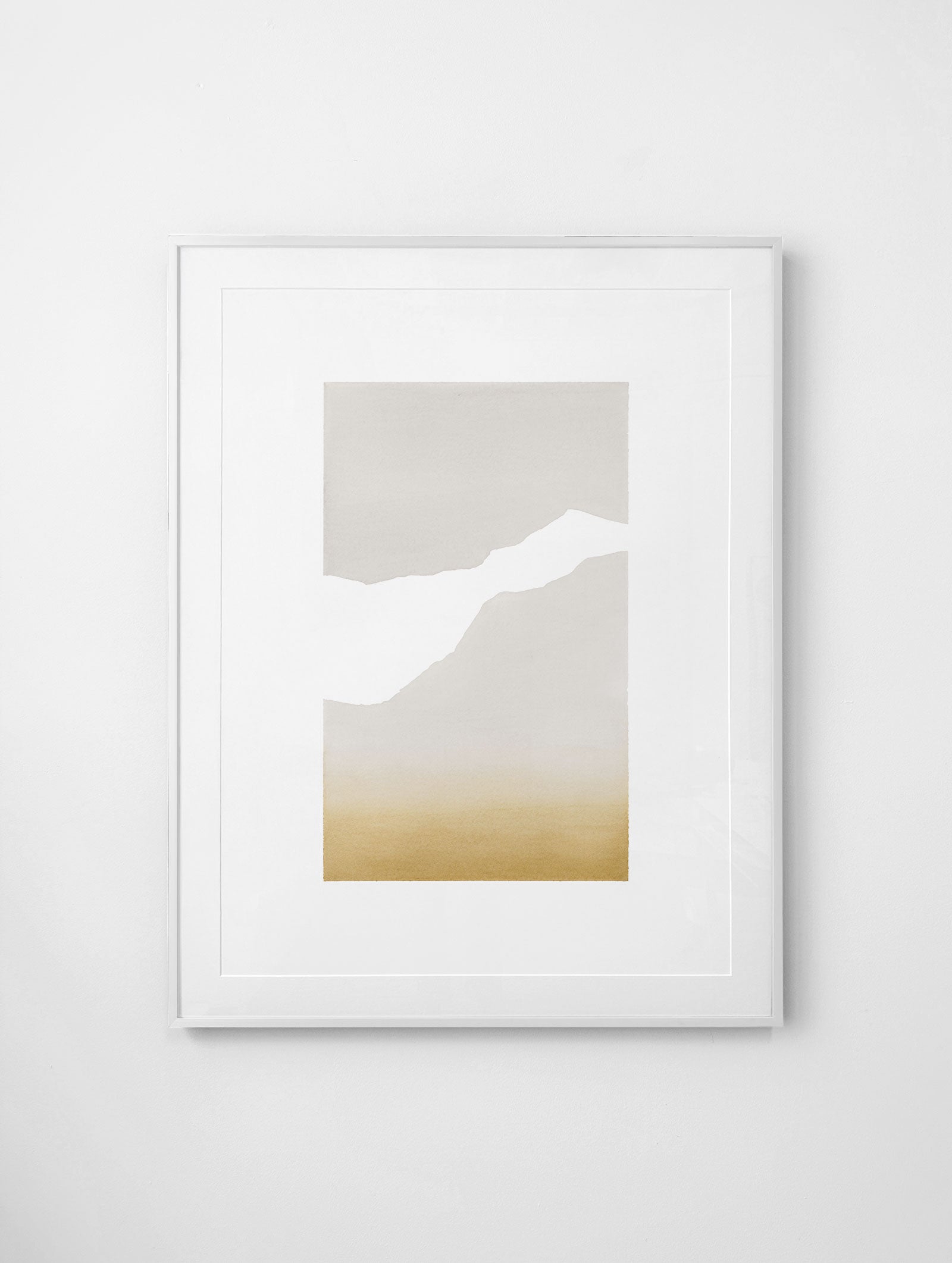 "Sunset #4" Framed Print