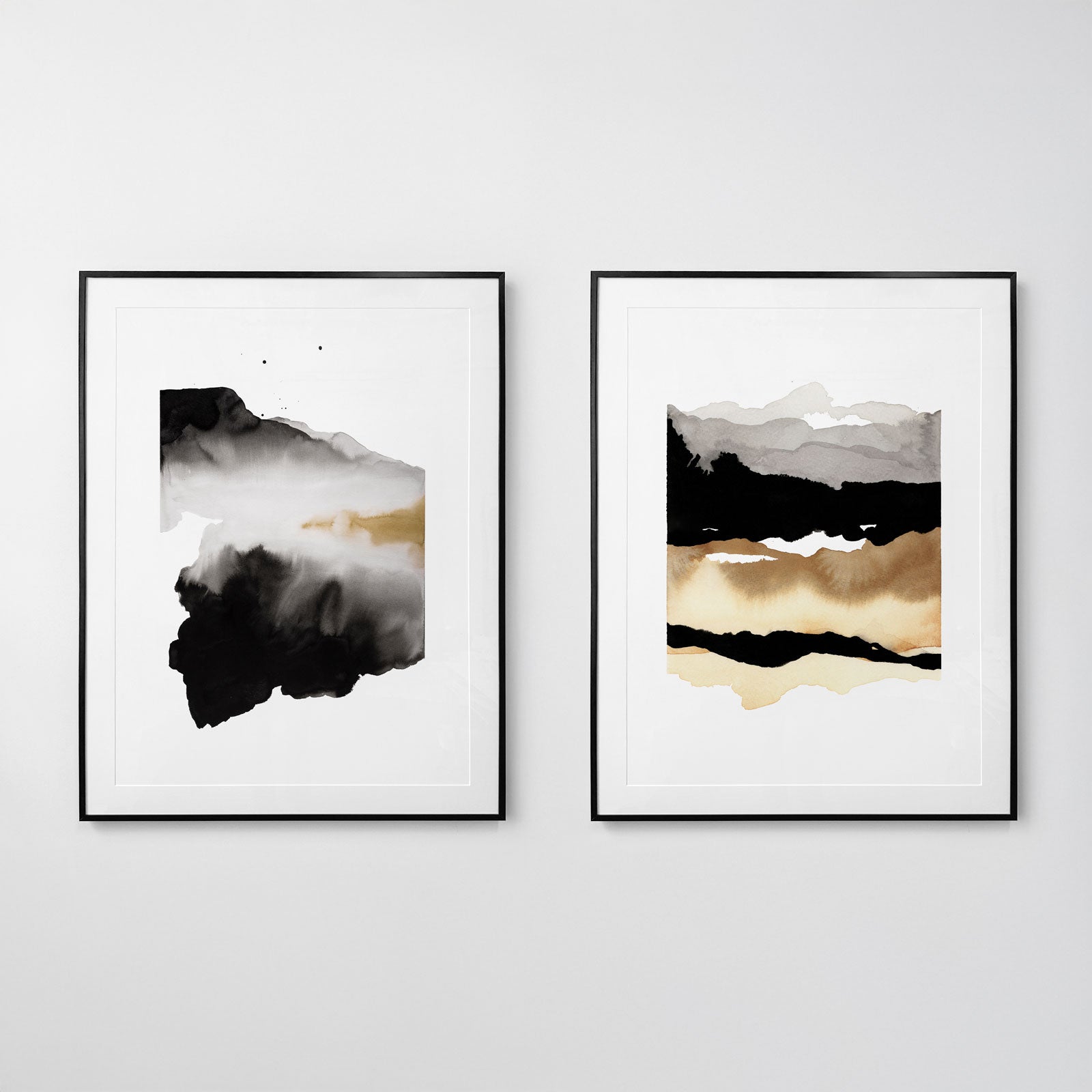 "The Mountains Are Calling" & "Mountains & Valleys" Print Set