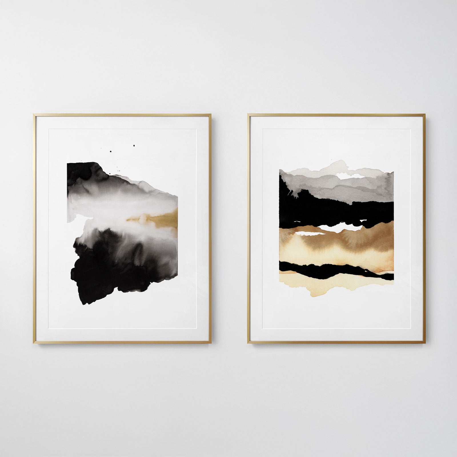 "The Mountains Are Calling" & "Mountains & Valleys" Print Set