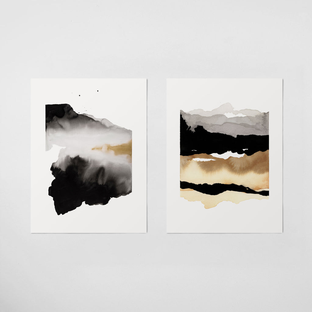 "The Mountains Are Calling" & "Mountains & Valleys" Print Set