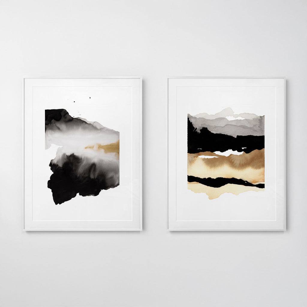 "The Mountains Are Calling" & "Mountains & Valleys" Print Set