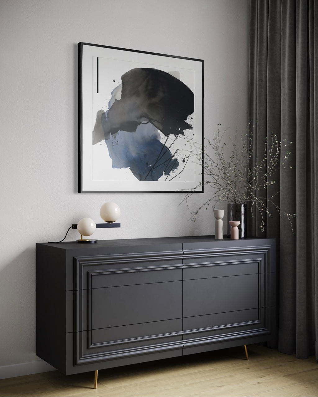 "Unwinding" Framed Print