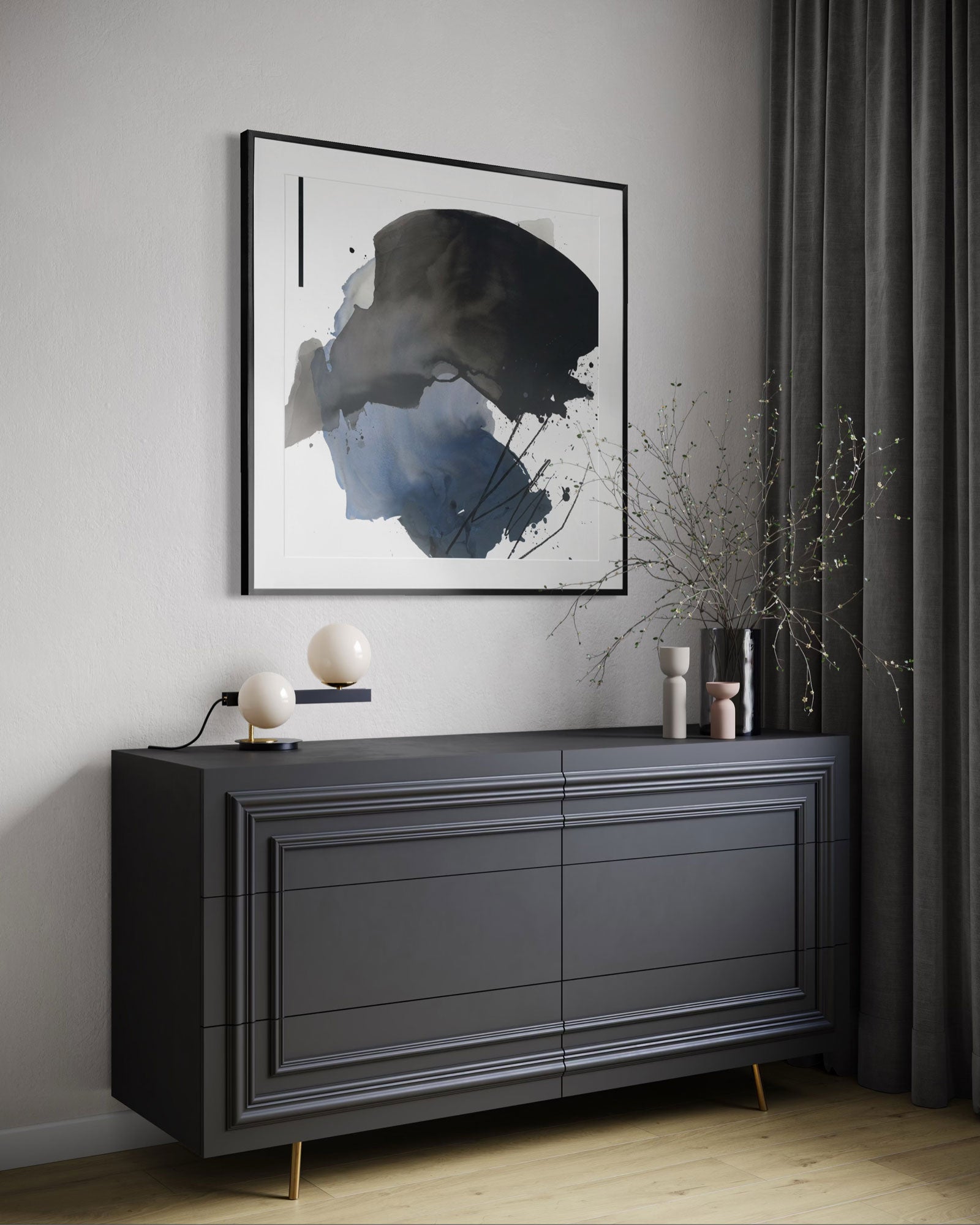 "Unwinding" Framed Print