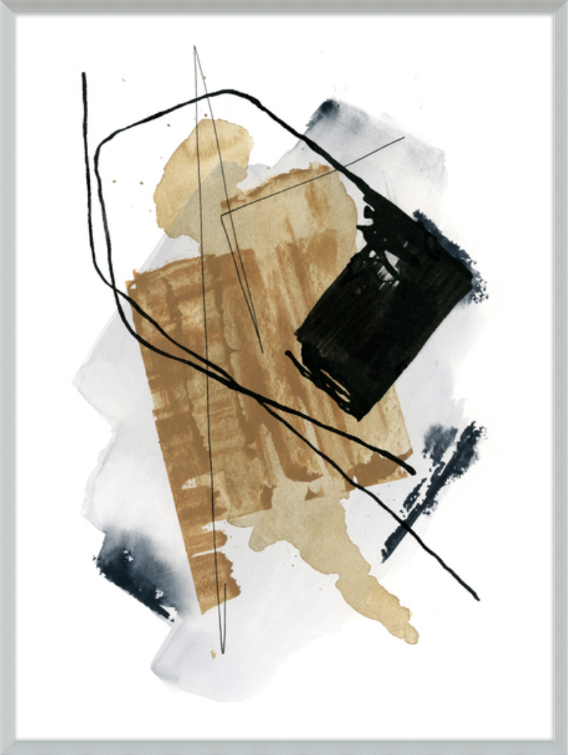 "A Day At The Lake" Framed Print