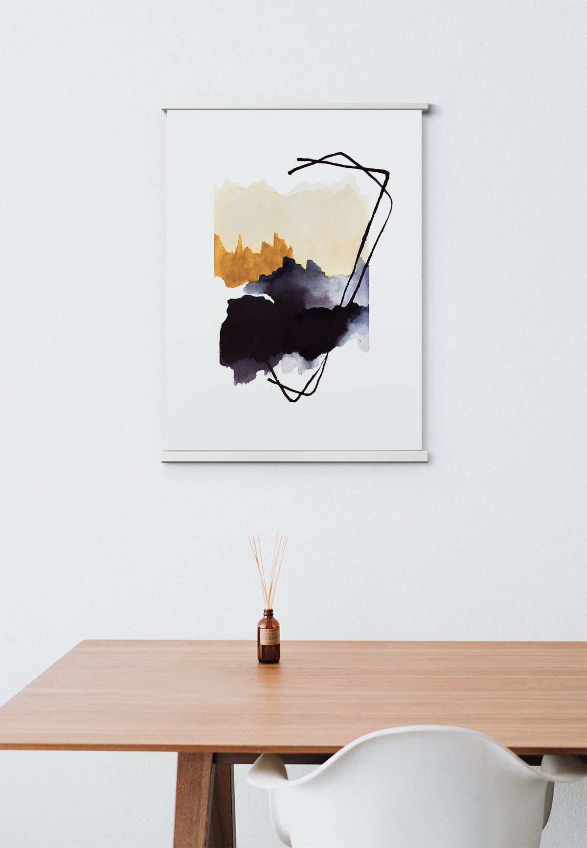 "Cave In The Mountains" Art Print